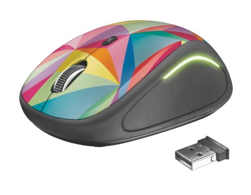 TRUST YVI FX WIRELESS MOUSE GEO